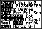 complex number mode